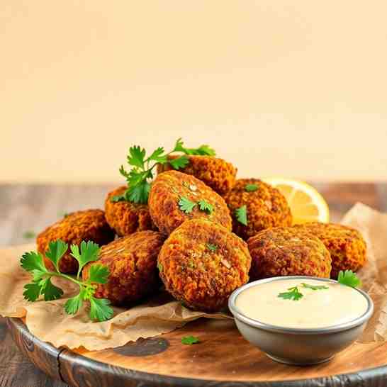 Crispy Gluten-Free Falafel - Jordanian Recipe